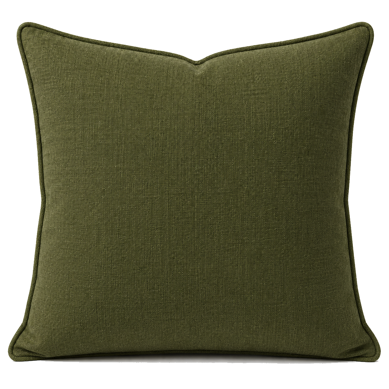 Almofada verde musgo